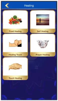 Self Healing android App screenshot 2